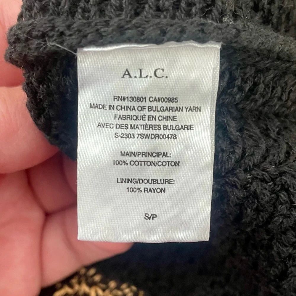 A.L.C. Women's Nova Crochet Midi-Dress NWT - Picture 7 of 8